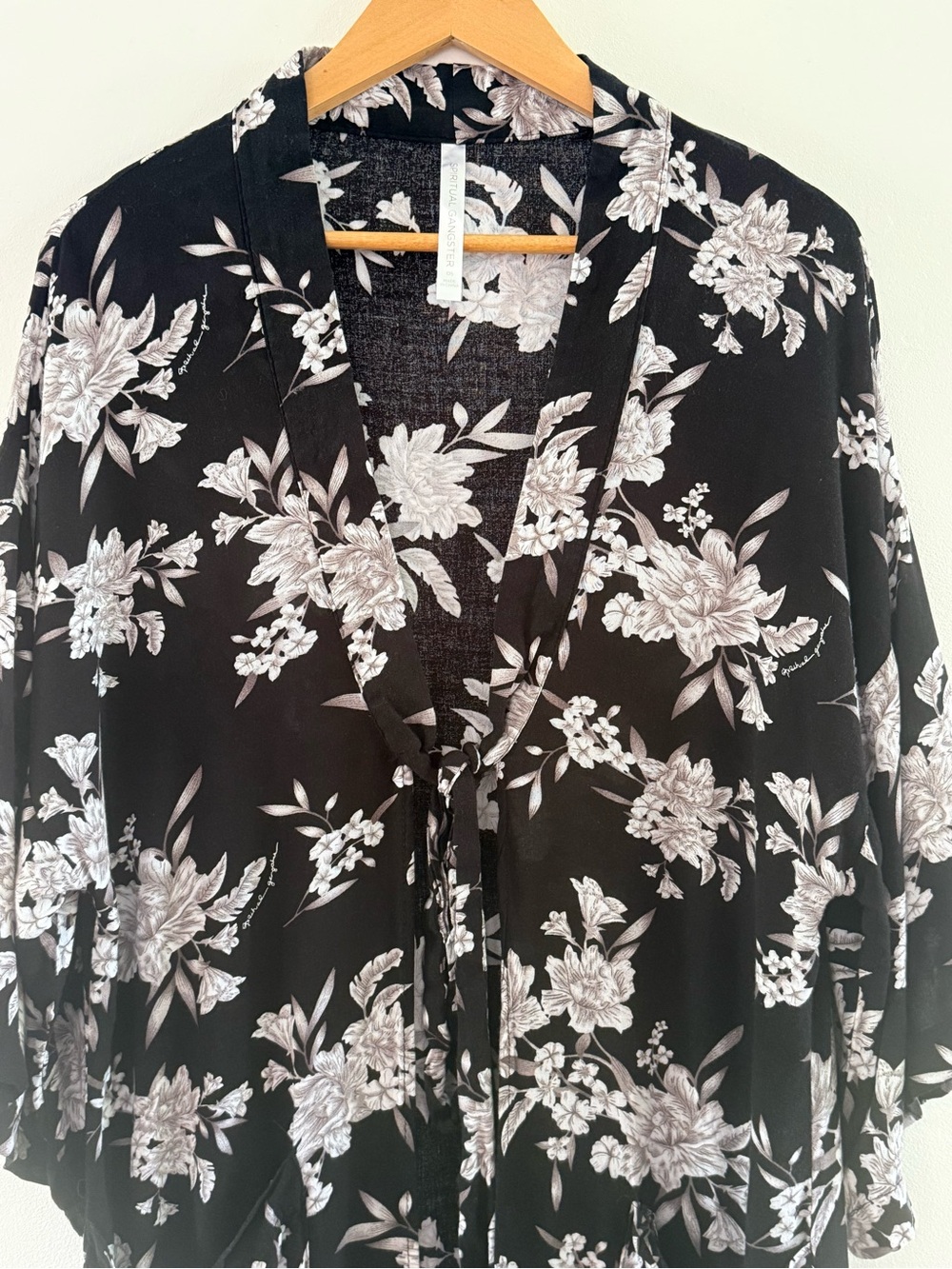 Spiritual Gangster Floral Maya Kimono Swim Cover Up Beach Boho Festival OS - Picture 9 of 15